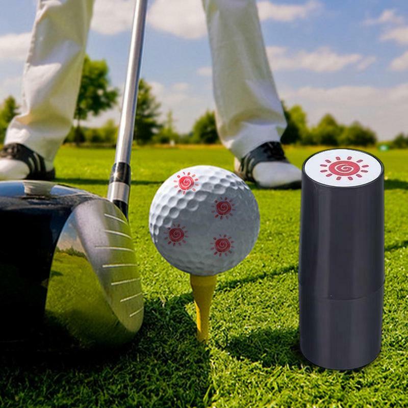 Timbro per pallina da Golf Quick Self-inking palline da Golf strumento per timbrare forniture da Golf per identificare palline da Golf regali da Golf per marito golfista