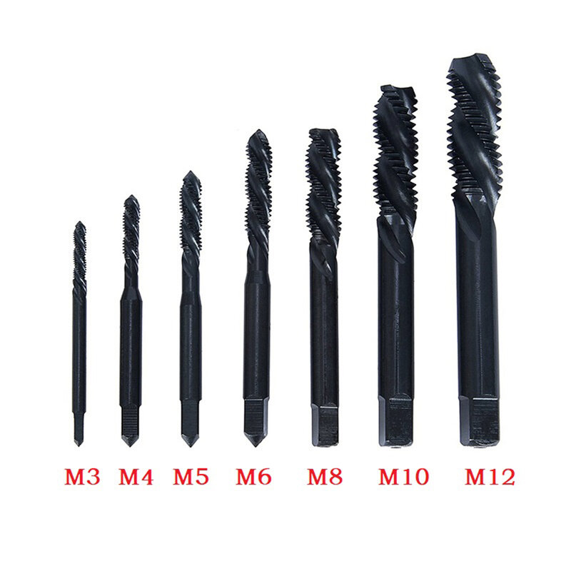 Brocas de enchufe métrico de rosca para máquina HSS, accesorio de herramienta de mano, M3, M5, M8, M10