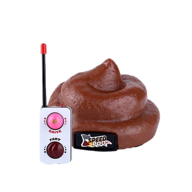 Spinning Fart Machine Remote Control Poo Toy for Pranks and Jokes DropShipping