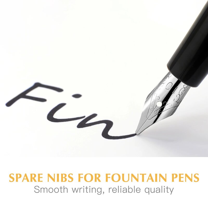 30-częściowe długopisy Nowe, wysokiej jakości stalówki wymienne Uniwersalne inne pióra Możesz użyciu wszystkich artykułów papierniczych dla uczniów