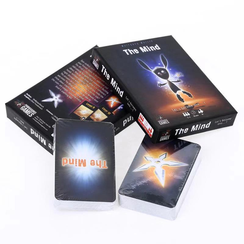2023 New HOT SALE Fun The Mind Card Game Home Party Board Game Team Experience Interactive For Children Adult Puzzle Toys
