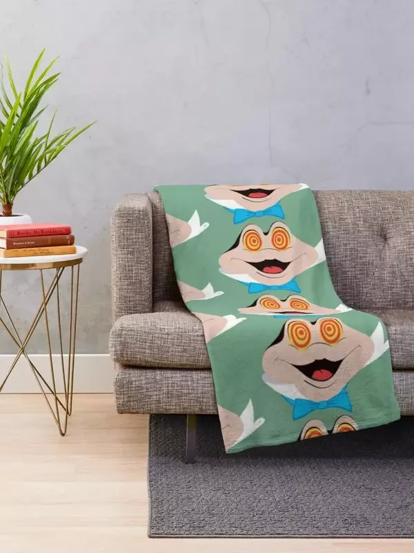 Mr. Toad Throw Blanket Summer for sofa Designers Blankets