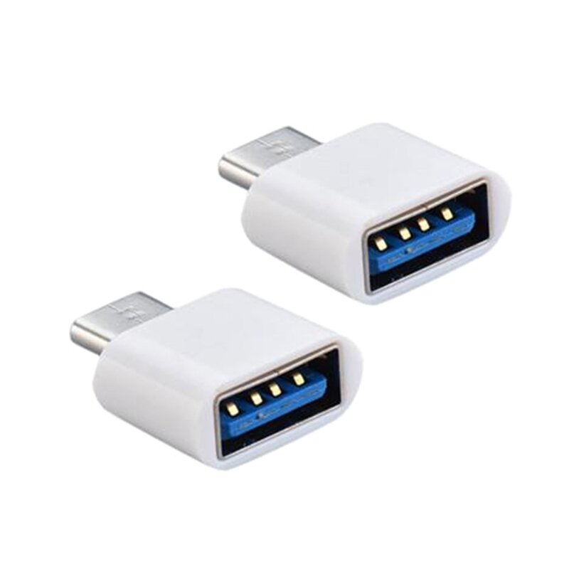 2Pcs Typ-C Splitter Mini OTG Kabel Universal USB Zu Typ C Adapter Drop Verschiffen