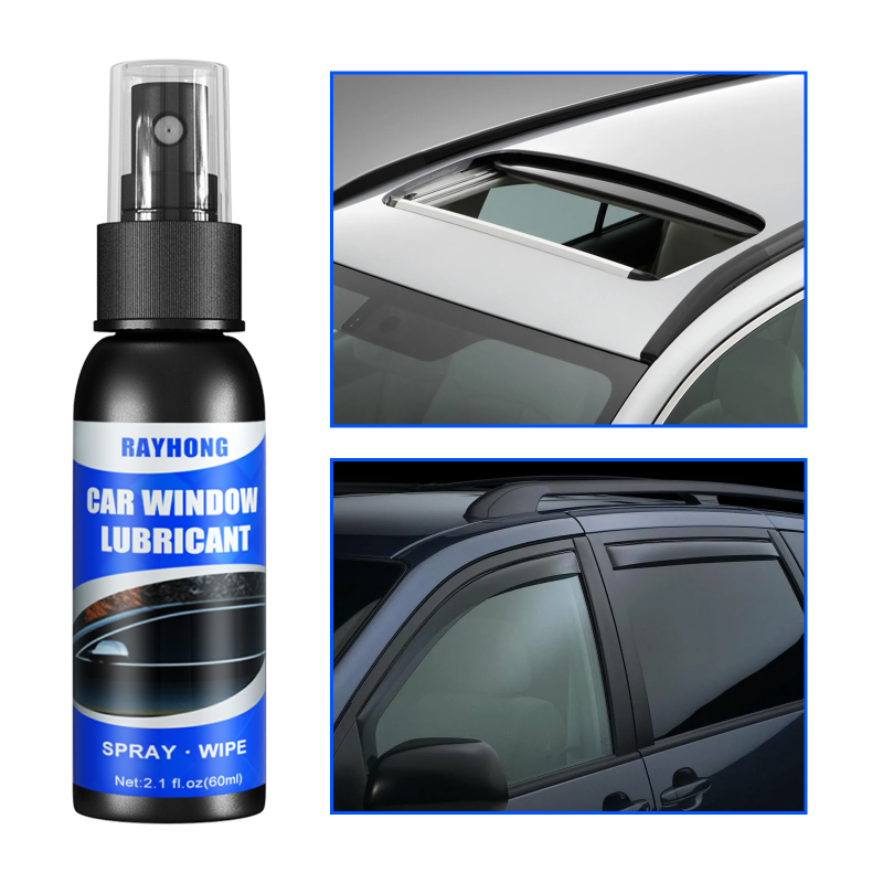 60ml Window Lubricant Rubber Door Rubber Strip Car Softening Maintenance Eliminates Noise Universal Car Products