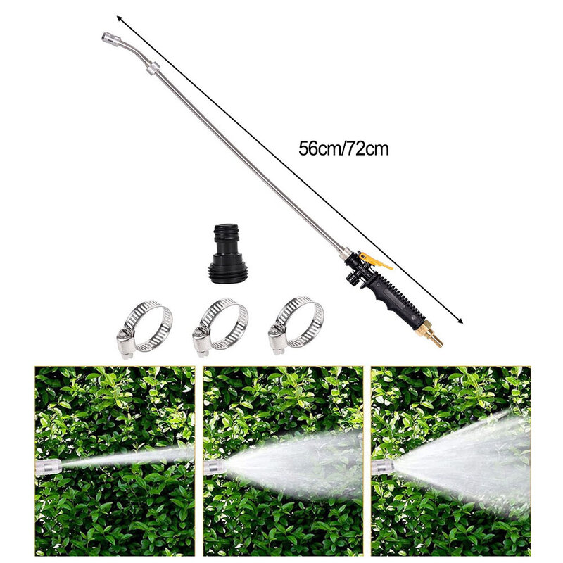 Sprayer Sprayer Wand Adapter 29 Inches Barb Brass Handheld Lawn Patio Porch Replace Stainless Steel For Greenhouse