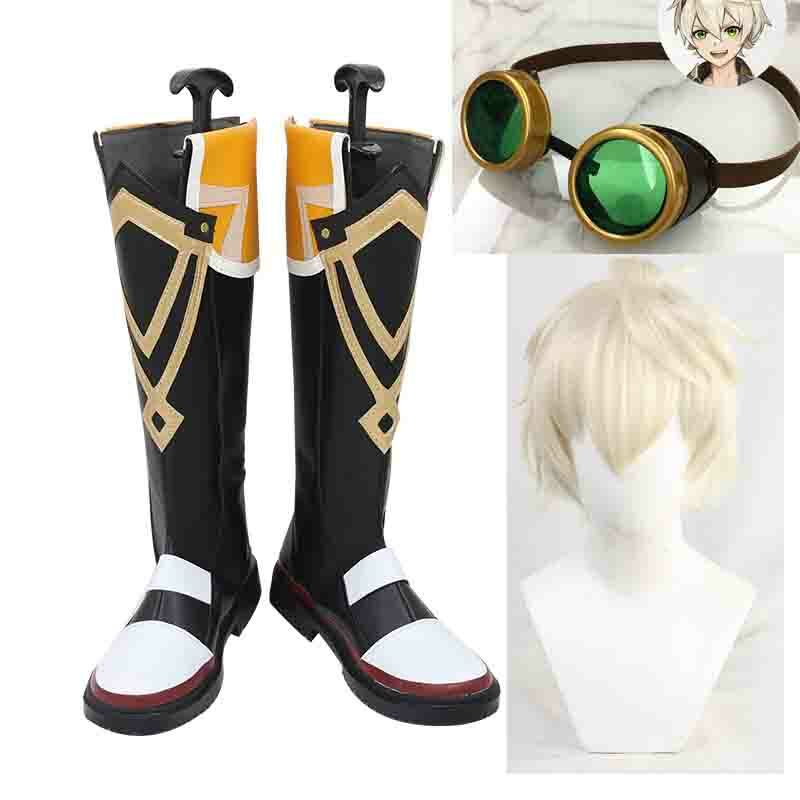 Juego Genshin Impact, zapatos de Cosplay, botas, accesorios de disfraz de Halloween para carnaval