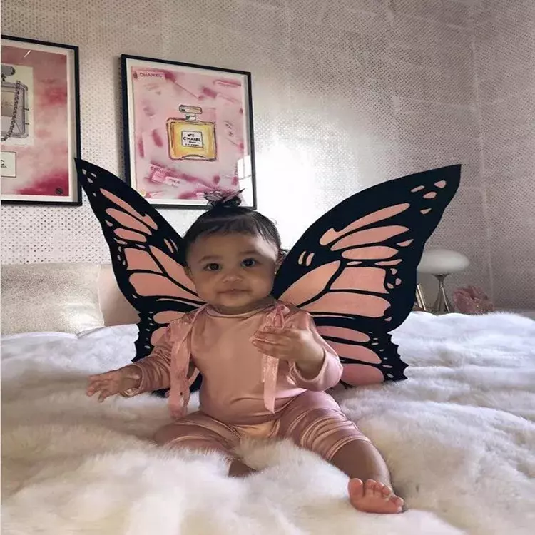 Mode sexy Dame Bauchtanz Halloween Cosplay Schmetterling Flügel Fee Kostüme für erwachsene Kinder Zubehör Party Kostüm Dekoration