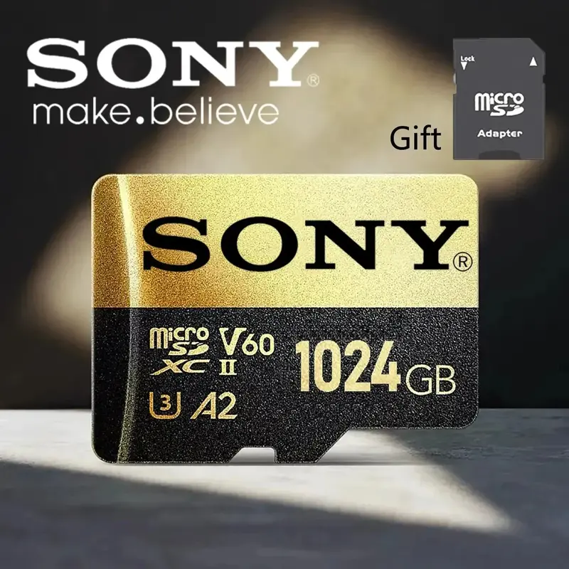 SONY-tarjeta de memoria Flash Ultra SD/TF, 1TB, 128 GB, 256GB, 1TB, 512GB, 32 GB, 64 GB, 128 GB, envío directo para teléfono
