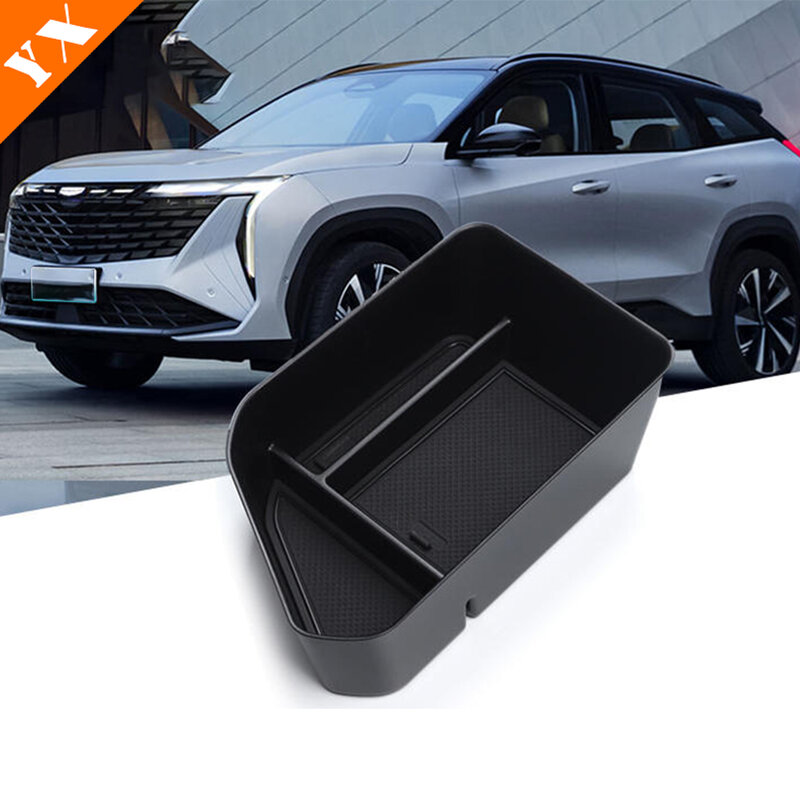 For Geely Boyue L 2023 Accessories  Abs Plastic Decoration Car Central Console Storage Box Car Front Door Armrest Storage Box