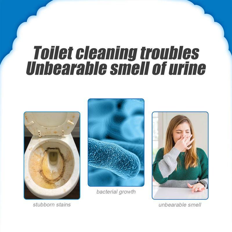 Kostka do toalety 9.17 Oz artykuły gospodarstwa domowego czyszczenie łazienki dostarcza bąbelki szorujące Żel toaletowy przyjazny dla środowiska