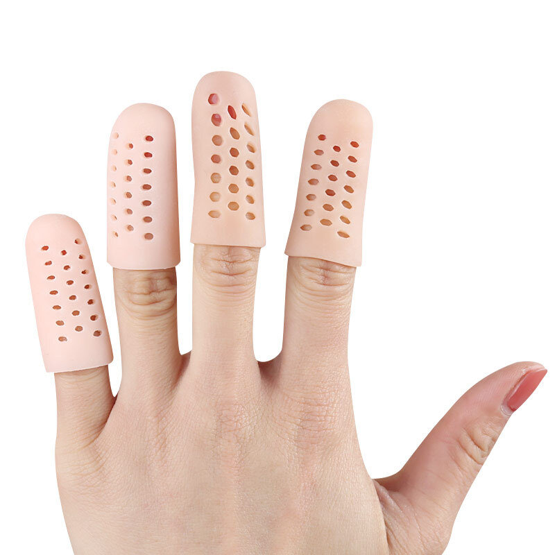 Silicone Gel Finger Toe Protector, tampa Cap, alívio da dor, prevenção de bolhas, calos, unhas ferramentas, cuidados com os pés, separadores Toe, 1 par, 2 pares, 5 pares