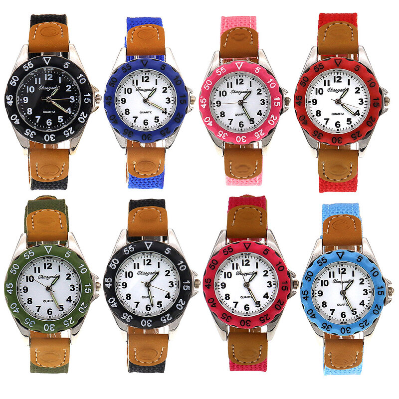 Nieuwe Mode Beroemde Merk Kinderen Jongens Meisjes Lichtgevende Naald Digitale Quartz Horloges Studenten Kleine Kinderen Speelgoed Elektrische Horloges