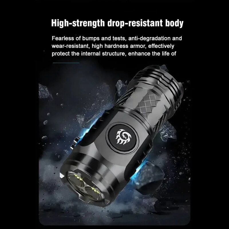 AFBC torcia tattica Mini Laser ricaricabile accessori esterni estremamente luminosi illuminazione portatile