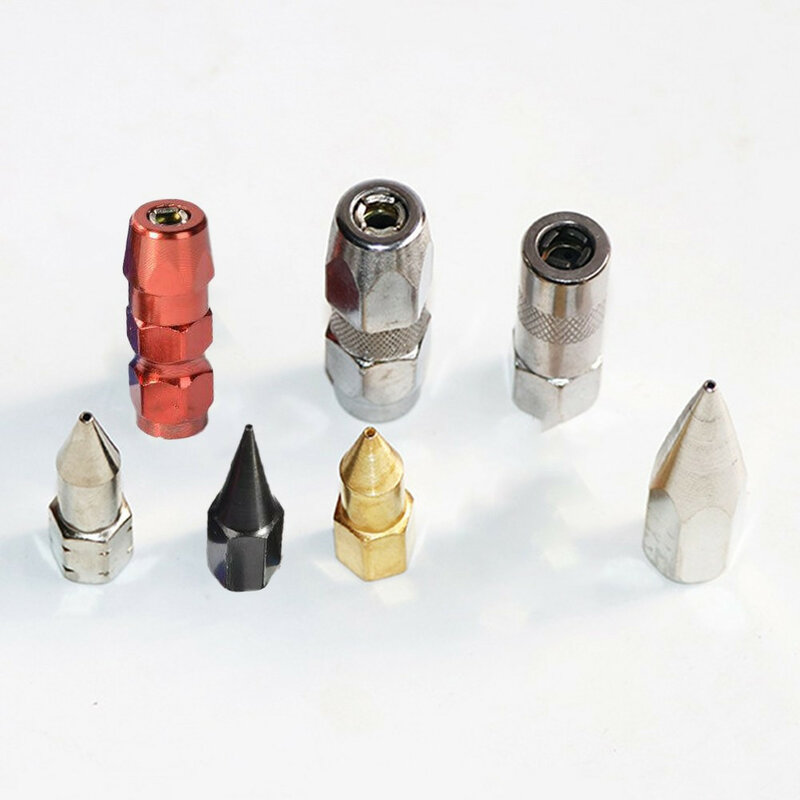 1 Pcs Butter Nozzle 100% Brand New Explosion-proof Grease Flat Heavy Grease High Quality Iron/carbon Steel Replacement