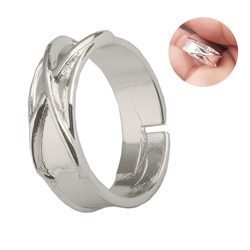Металлические кольца для мужчин аниме Гоку черное какароотто время, для косплея, регулируемые