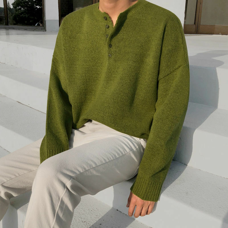 2023 зимний осенний теплый свитер Unsex однотонный вязаный пуловер для мужчин и женщин Свободные повседневные Ретро Свитера Вязаная одежда A263