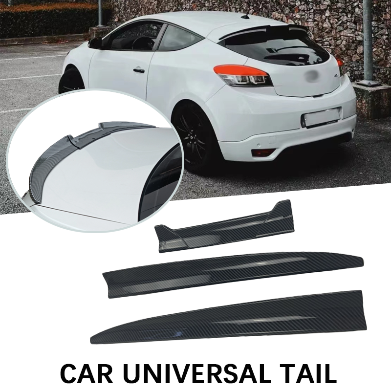 Car Universal Roof Spoiler Tail Spoiler Trunk Wing DIY Refit Spoiler Poiler Wing Racing Trunk Aut Car Accessories