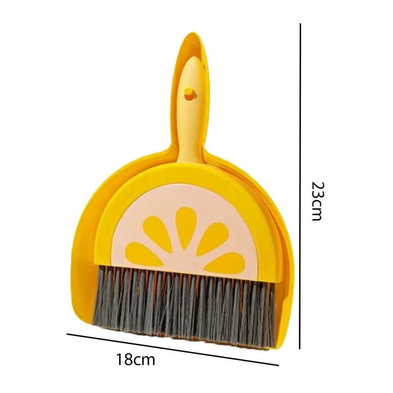 Mini Broom and Dustpan Set for Kids Compact for Home Kindergarten Boys Girls