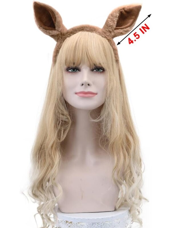 Kawaii Plush Horse Ears Headband-Halloween Christmas Festival Theme Party Animal Cosplay Costume Headbands