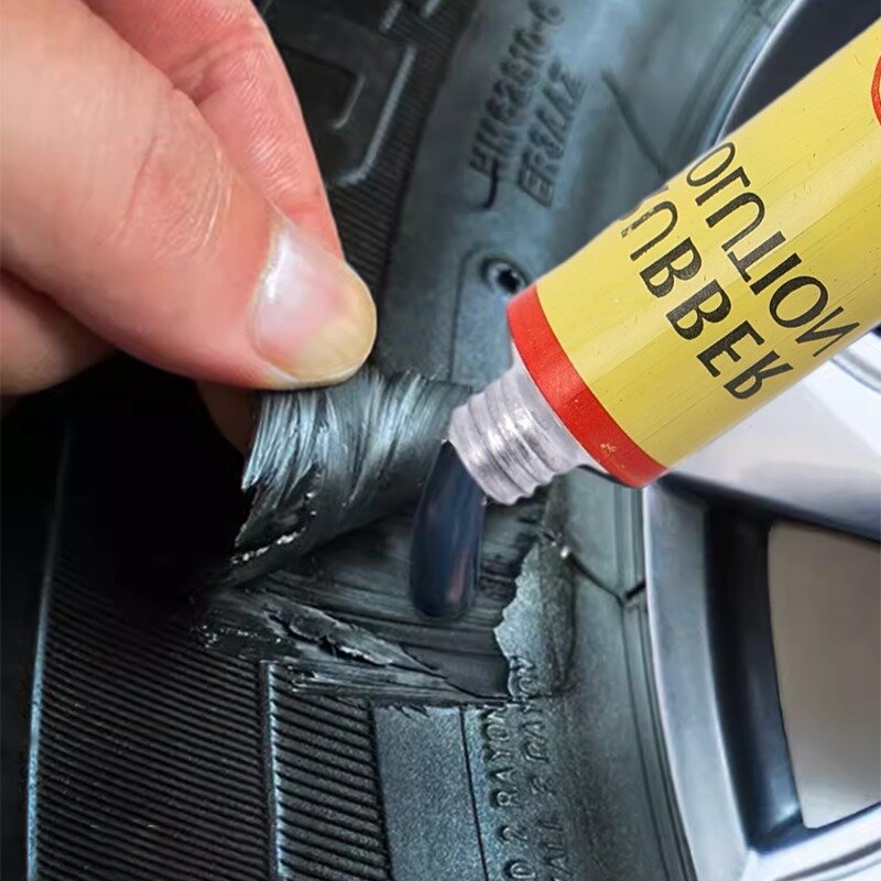 1-10pcs Car Motorcycle Bicycle Tire Repairing Glue Inner Tube Puncture Repair Glue Agent Emergency Portable Tyre Vulcanized Glue
