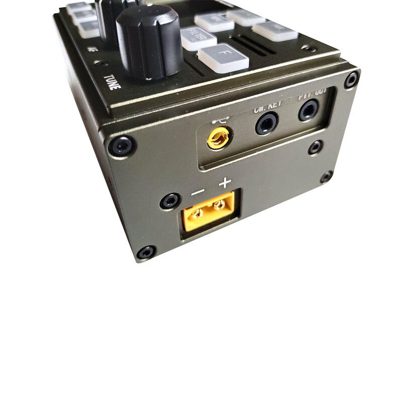 Transceptor de rádio SDR HF com faixa de potência ajustável contínua, suporta USB, LSB, CW, AM, FW, FW, FW, FW, FW, FW, FX4CR, 1-20W, rádio