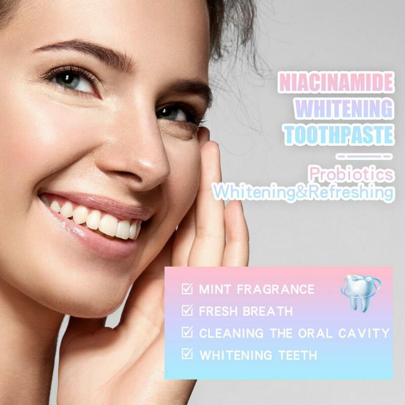 Tandheelkundige Verzorging Tandpasta Voor Gebruik Adem Whitening Tandpasta Voor Vlekverwijdering Gemakkelijk Knijpen Ontwerp Unisex Levering 100Ml