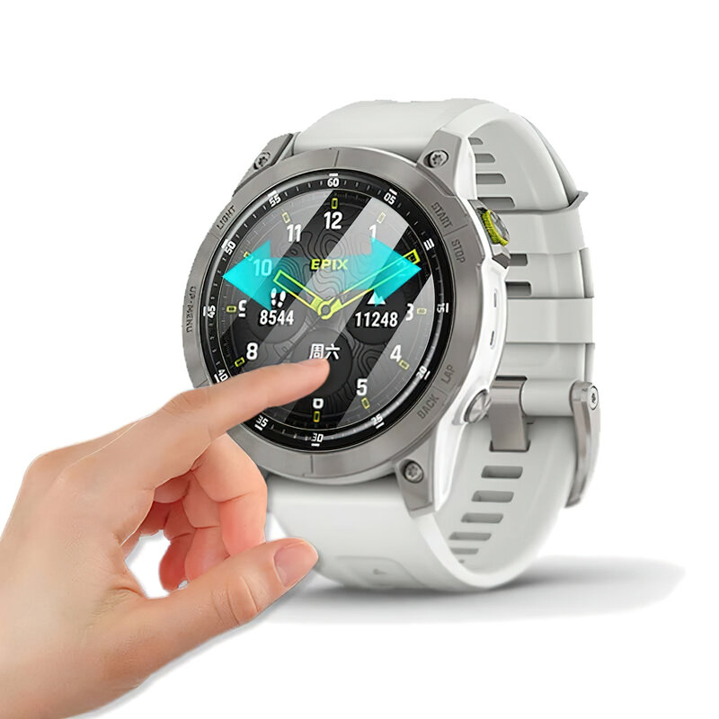 3PCS Display-schutzfolien Für Garmin EPIX GEN2 Smartwatch High Definition Anti-fingerprint Schutz Filme Für Garmin EPIX GEN 2