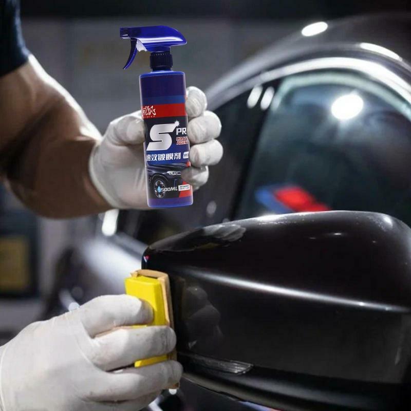 Spray do samochodu wosk ceramiczny środek powłoka samochodu hydrofobowy płynny detale samochodów do pielęgnacji lakier samochodowy z przybory do zmywania samochodowym na ręcznik