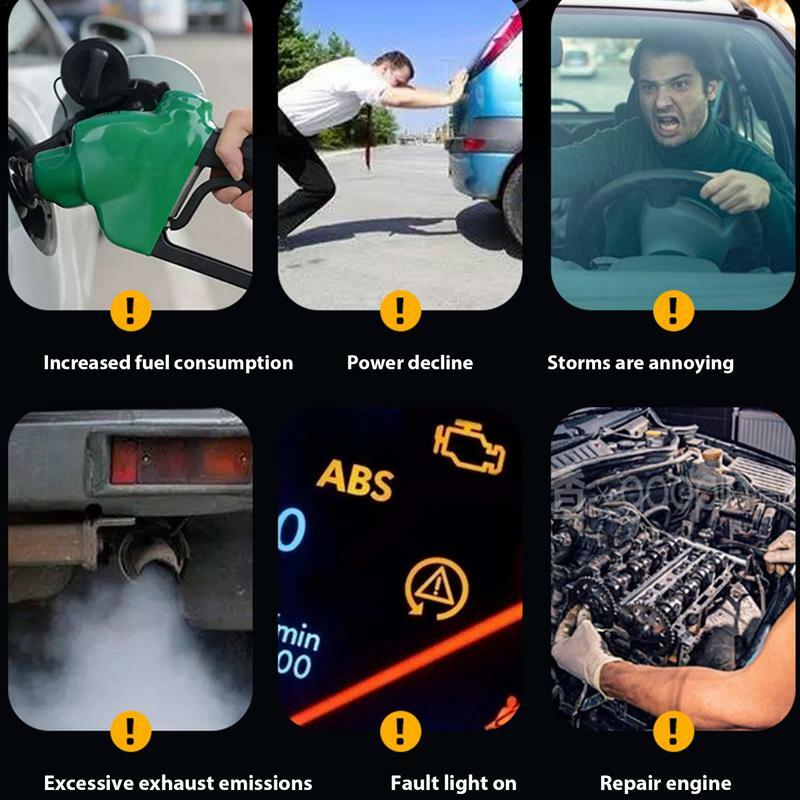 60ml Car Gasoline Diesel Fuel Additive Fuel Injector Cleaner Car Exhaust Systems Cleaning Car accessories For Carbon Removal