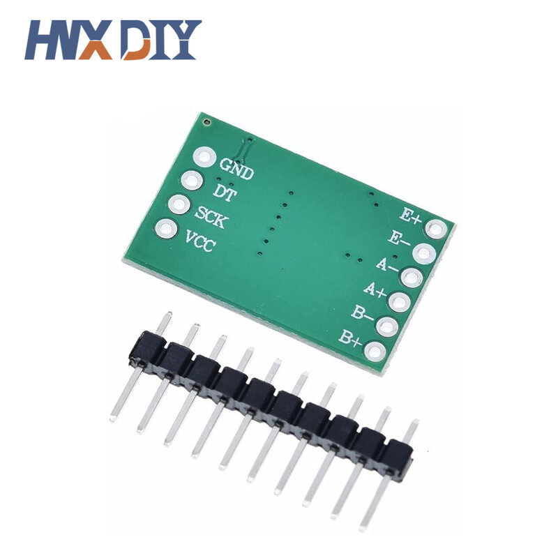 5pcs XFW-HX711 Weighing Sensor Dual-Channel 24 Bit Precision A/D Module Pressure Sensor HX711 Weighing Sensors Electronic Scale