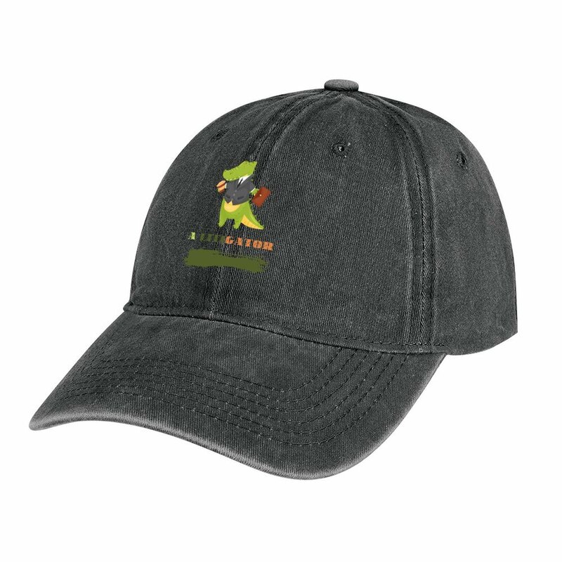 Um Litigator Lawyer Cowboy Hat para homens e mulheres, chapéu Golf, Kids Hats