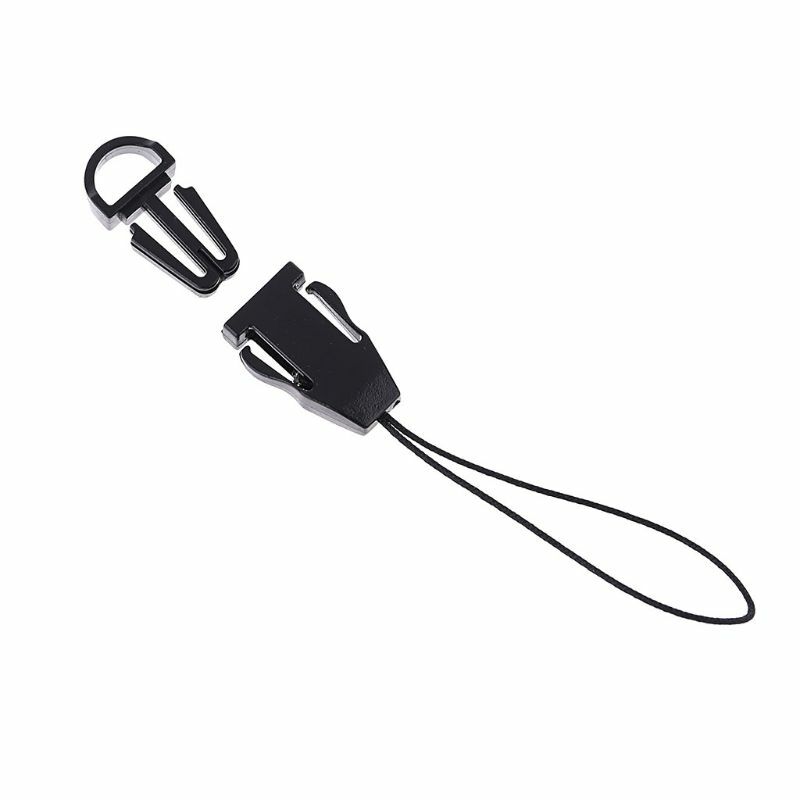 Correias ajustáveis ​​pretas paracord anti-perda para câmera tocha alças lanterna tática cordão estilingue dispositivos