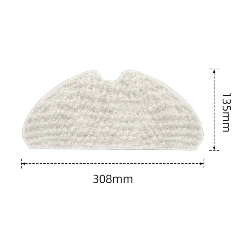 For Dreame Bot D10s / D10s Pro Robot Vacuum Cleaner Mop Cloth Pads Spare Parts Accessories