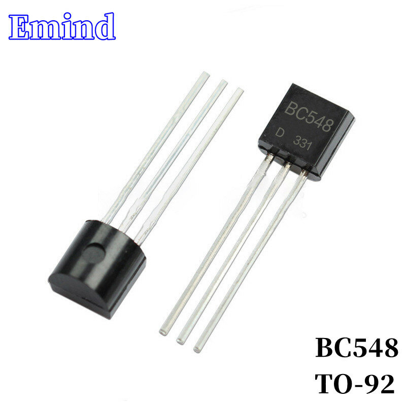 300/500/1000/2000/3000 шт BC548 DIP транзистор TO-92 тип NPN 300 В/мА