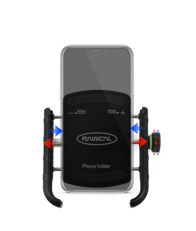 Panical Left Handle Mobile GPS Phone Holder Navigation Holder Water Cup Holder For Honda Gold Wing GL1800 F6B 2018-2023