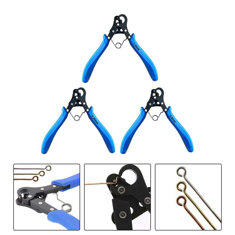 Rings Plier Hobby Portable with Nonslip Handle Wire Bending Durable Jewelry Making Tool Wire Rolling Pliers Wire Wrapping Tool