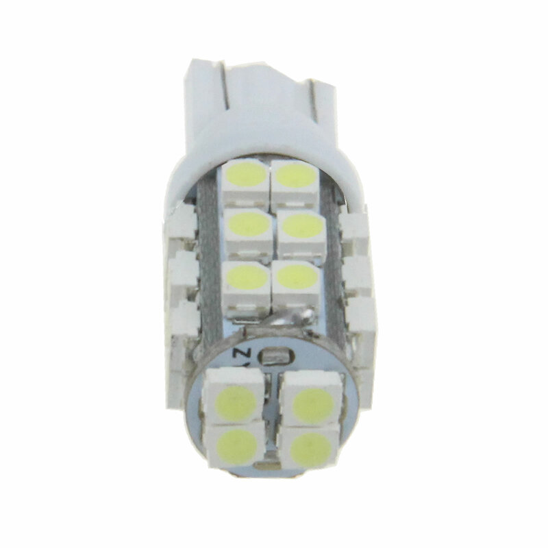 1x Witte Auto T10 W5W Generatie Lamp Interieur Licht 28 Emitters 3528 Smd Led 194 259 2525 A034