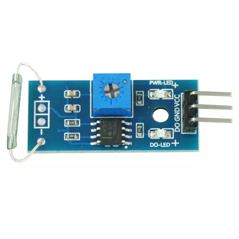 Lm393 Reed Sensor Module Magnetron Module Reed Schakelaar Voor Arduino Diy