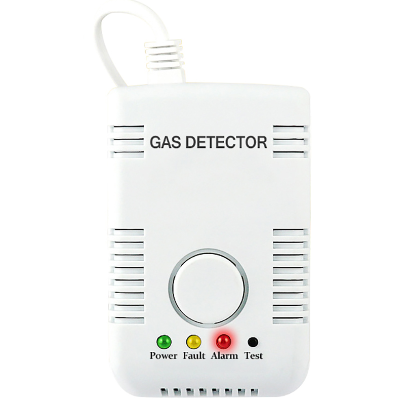 Detektor gazu ziemnego czujnik Alarm informujący o przecieku Tester wycieku palnego LPG ostrzeżenie o metanie dla inteligentnego bezpieczeństwo w domu domowego
