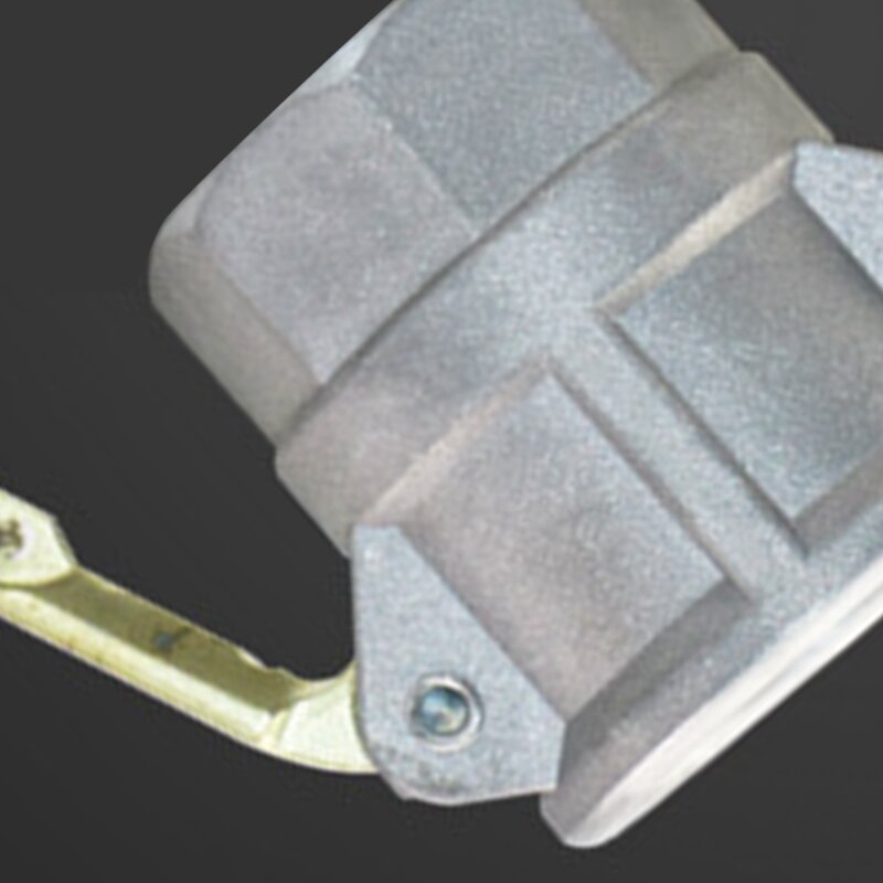 Alumínio Gravidade Cast Lock Fittings, Cam e encaixe de mangueira Groove, alças de latão resistente, 2 "D