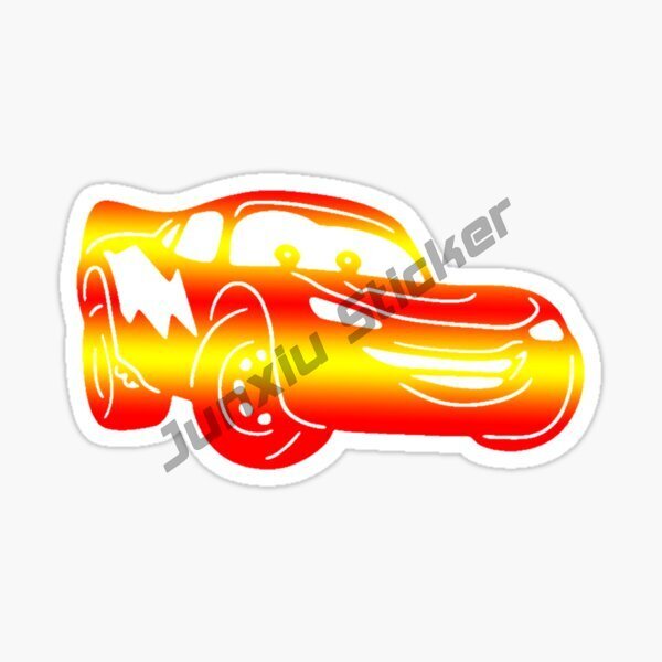Lightning 95 stiker mobil balap stiker pesta ulang tahun pribadi disesuaikan Pesta Ulang Tahun bantuan Terima kasih Decal