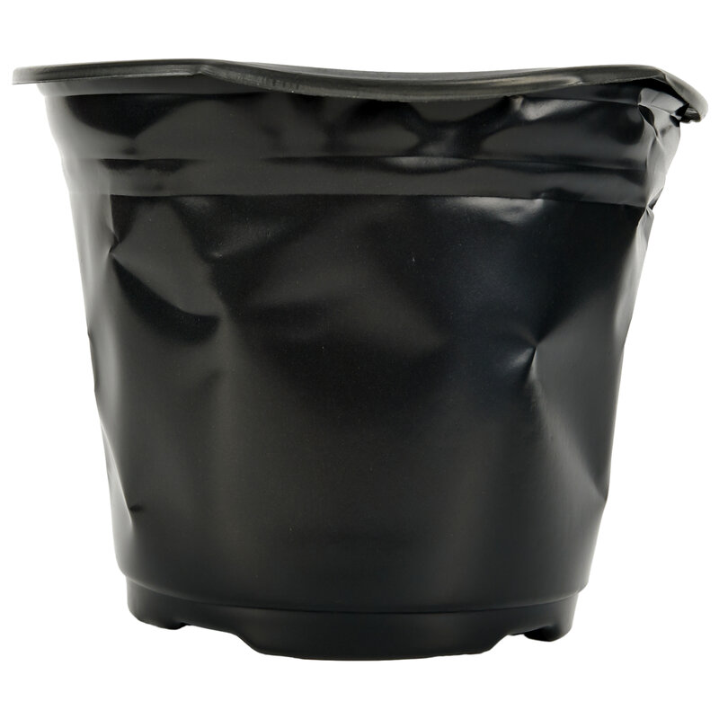 盆栽、植木鉢、強力なツール、アクセサリー、組み立て部品、プラスチック交換用の耐久性のある黒の植木鉢