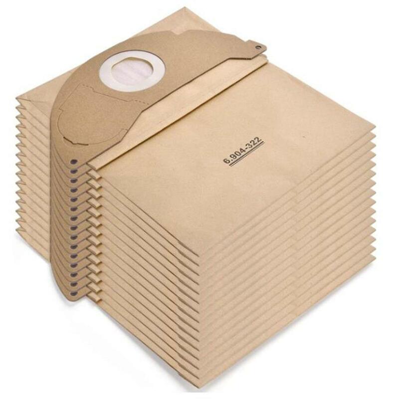 Bolsa de polvo con filtro de vacío, 15 piezas, 6.904 322,0-, para Karcher A2004 Wd2