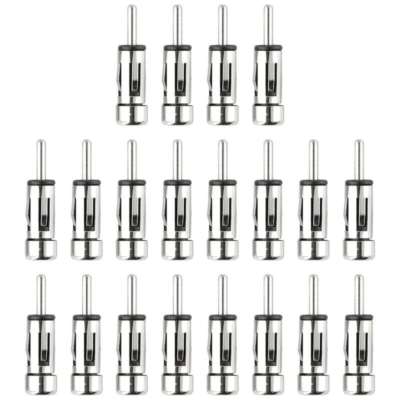 Iso-DIN式アンテナアダプター,コネクター,カーラジオ,ステレオ,4x0.9x0.9cm,アクセサリー,1個