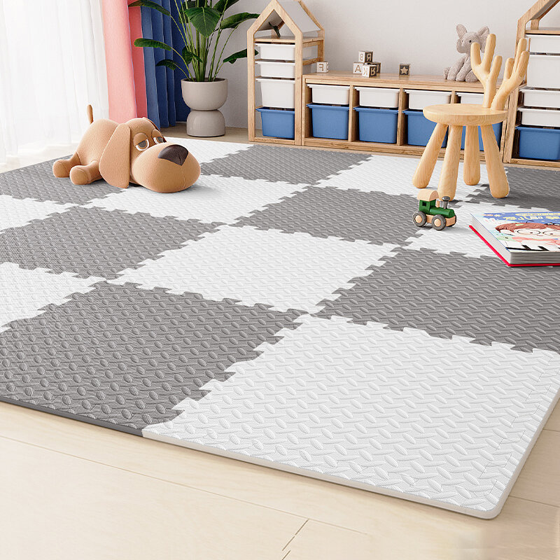16 Pieces 30*30cm Babys Game Mat Anti-collision Baby Play Pad Thickening Baby Activity Area Children's Carpet Activity Gymnasium