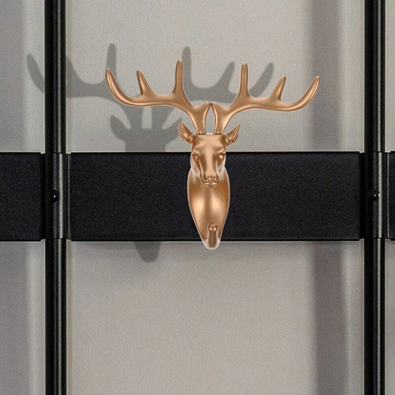 2-częściowy kreatywny haczyk do dekoracji ścian domu Wiszące klucze w stylu europejskim do stojaka do przechowywania z PCV