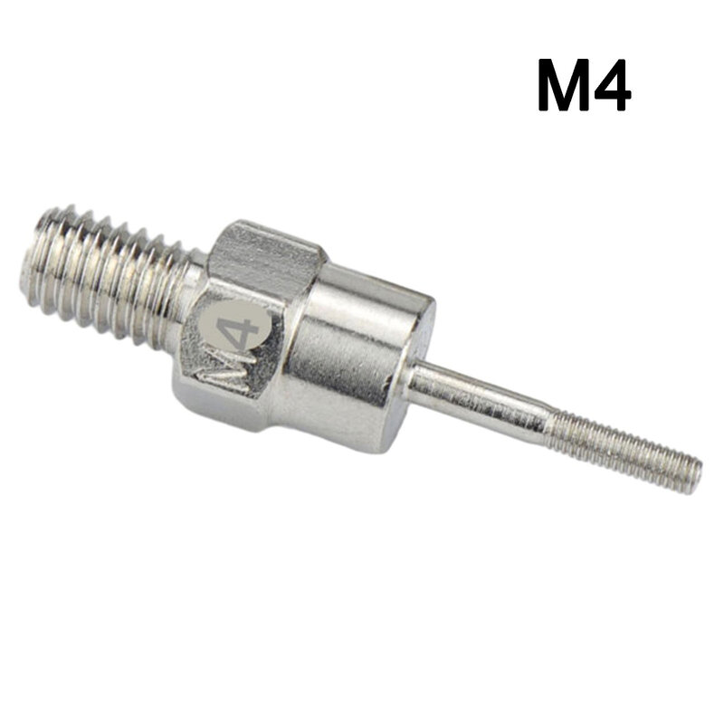 Cabezal de mandril de punta de repuesto para remaches, accesorio de máquina de remaches de acero duradero para M3, M4, M5, M8, M10, 95 caracteres