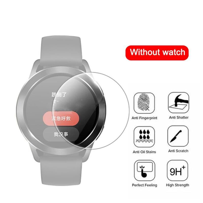 1/5pcs guarda la pellicola temperata per Xiaomi Watch S3 antigraffio guarda gli accessori per orologi con pellicola protettiva in vetro temperato