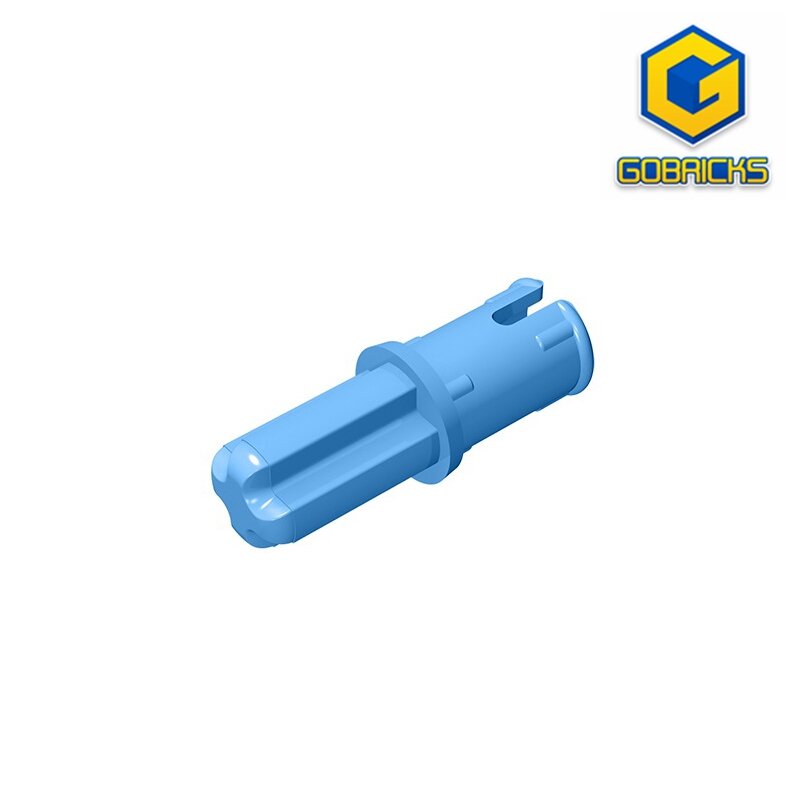 Gobricks-eje 1 con pasador para niños, juguete técnico de GDS-913 con bordes de fricción en sentido alargado, compatible con lego43093