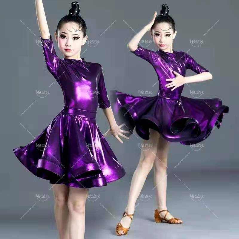 Dziewczęce profesjonalne sukienka do tańca latynoskie dla dzieci Salsa Salsa ubrania taneczne odzież dziecięca zawody na scenie latynoskiej